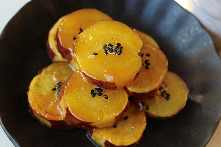 さつまいもの養父ジンジャー煮