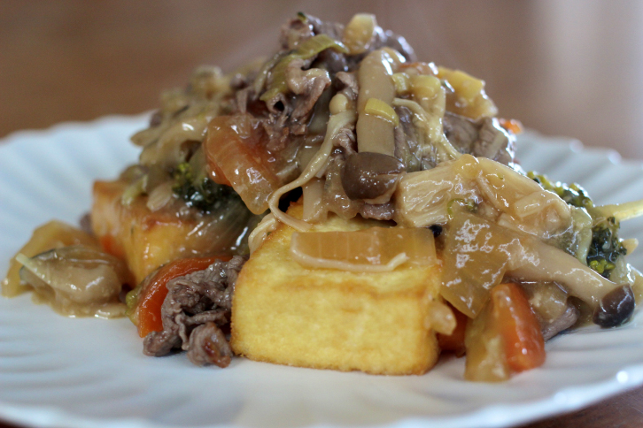 甘酢だれあんかけ