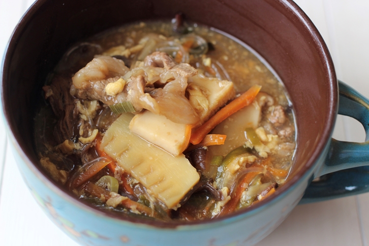 赤酢サンラータンスープ